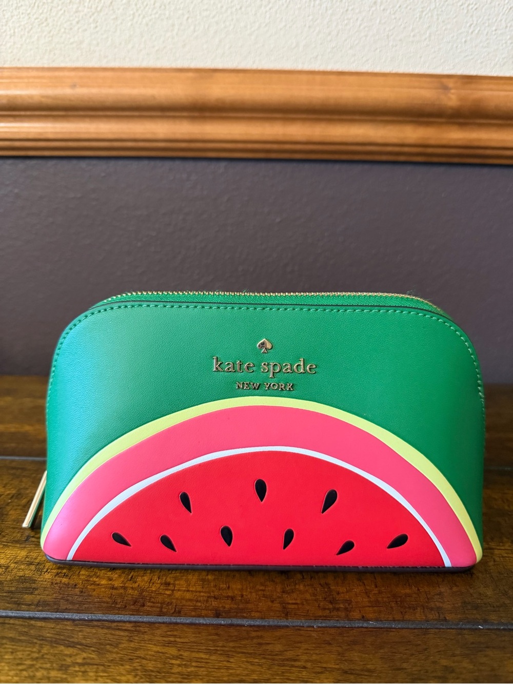 ✨NWOT - Kate Spade Watermelon Small Cosmetic Case✨ - Picture 3 of 8